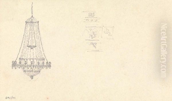 Study of a Chandelier - view 1
