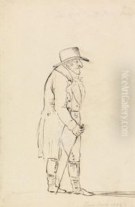 Caricature of Beau Nash