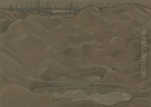 A Shell Crater by Paul Nash