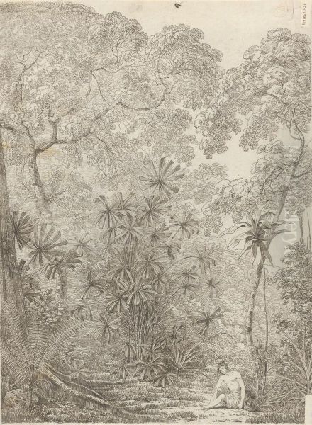 The Fan Palm of Cracatoa - view 1