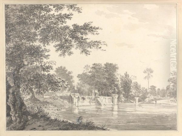 The Garden Side for the Mosque at Chunar - view 1