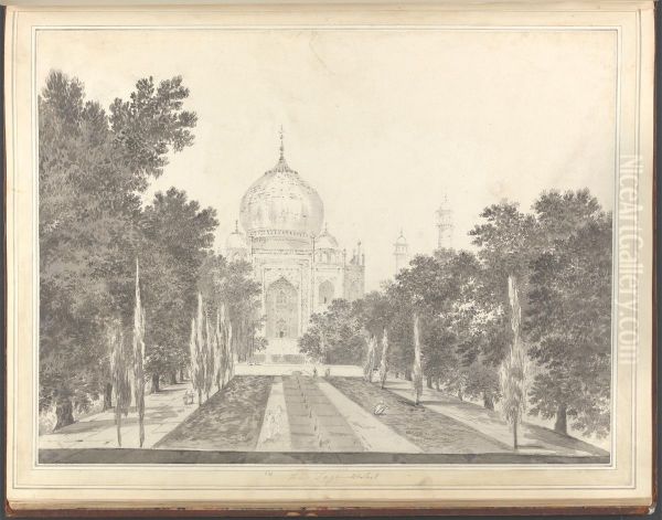 The Taj Mahal - view 1
