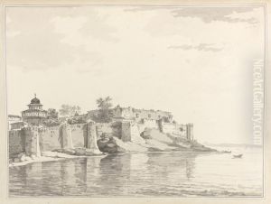 A View of the Fort of Allahbad by William Hodges