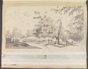 A View of a Hill Village in the District of Baugelepoor [Bhagalpur] by William Hodges