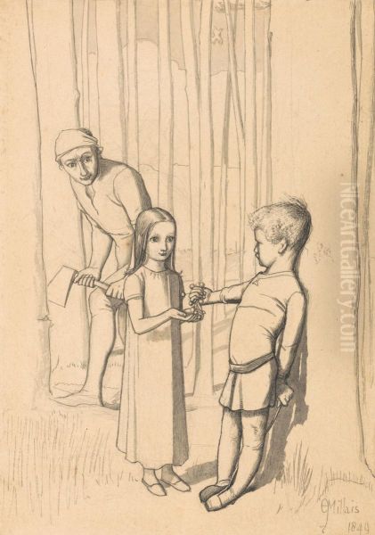Study for The Woodman's Daughter - view 1