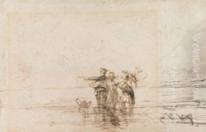 Shrimpers on the Shore