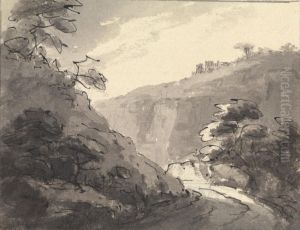 Landscape with Road in Foreground Landscape with Road in Foreground