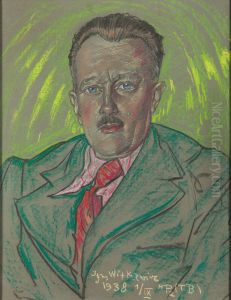 Portret Meski by Stanislaw Ignacy Witkiewicz (Witkacy)