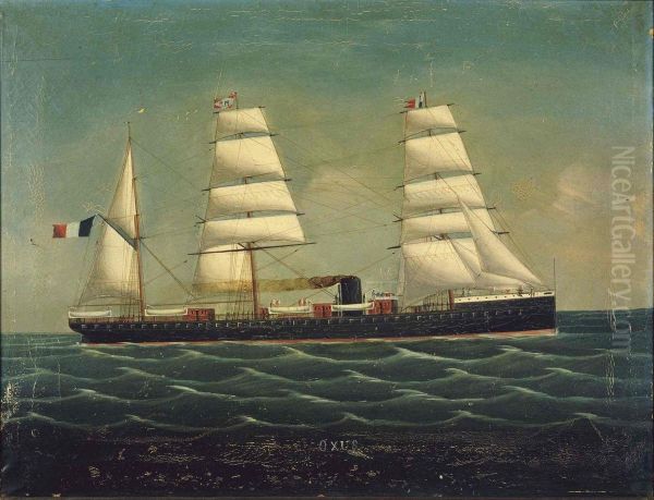 L'Oxus, paquebot des Messageries Maritimes - view 1