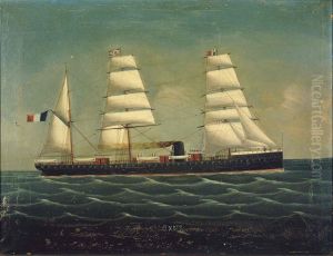 L'Oxus, paquebot des Messageries Maritimes by Collections of Musee national de la Marine de Paris