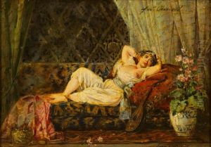 Repos De L'odalisque by Francisco Cabanzon Hernandez