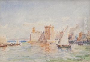 Voilier Sortant Du Vieux-port De Marseille