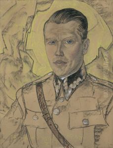 Portrait of Aristarch Laszenko, Army Major