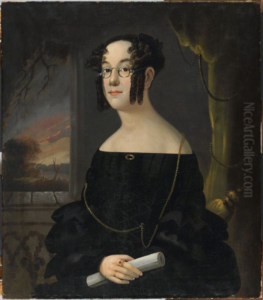 Woman with Spectacles - view 1