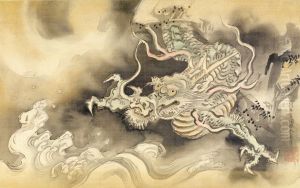 Descending Dragon by Kano Yasunobu