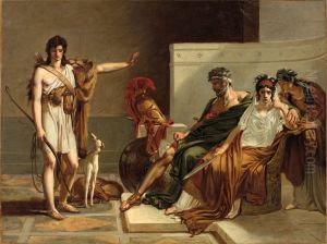 Phaedra and Hippolytus by Pierre-Narcisse Guerin