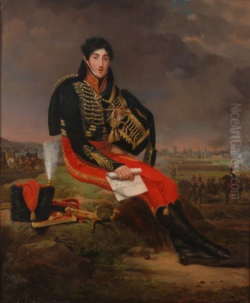Portrait of Alphonse de Chavanges - view 1