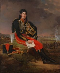 Portrait of Alphonse de Chavanges by Adele Romany