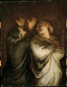 Scapin by Honore Daumier