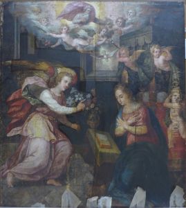 Annunciation by Luis de Vargas