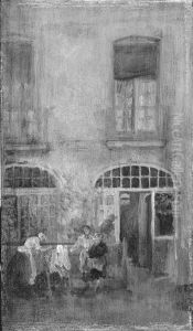 Courtyard, House in Dieppe