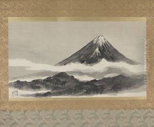 Mount Fuji by Tani Buncho
