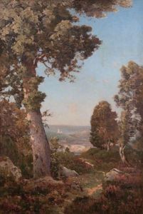 Paysage by Louis Alexandre Cabie