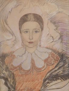 Portret Gabrieli Czarnockiej - Berezowskiej Portret Gabrieli Czarnockiej - Berezowskiej