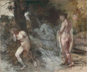 Nude Women in a Landscape Nude Women in a Landscape