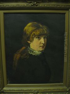 Portrait of a Girl with Red hair