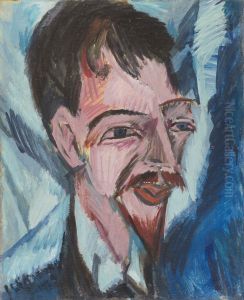 Alfred Doblin by Ernst Ludwig Kirchner