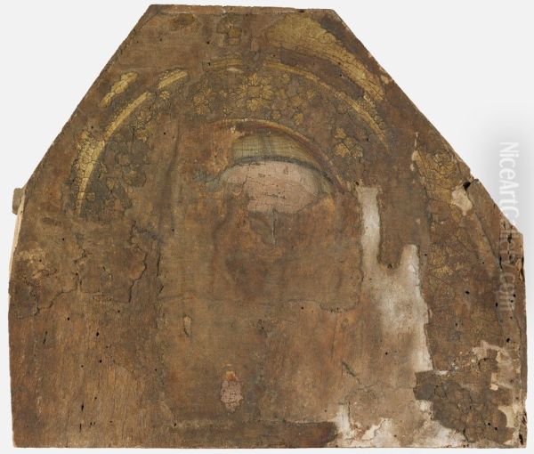 A Female Saint (Fragment) - view 1