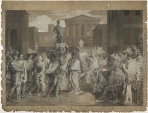 Study for "Jason Returning to Demand His Father's Kingdom" by Washington Allston