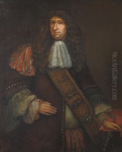 Portrait of a Man, probably Sir George Downing (1624-1684), after Thomas Smith (d. 1691) by Robert M. Pratt