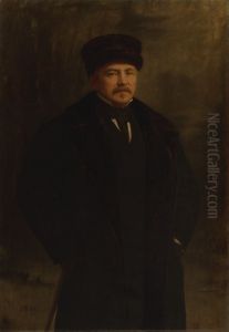 Amos Adams Lawrence (1814-1886) by Eastman Johnson