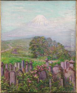 Mt. Fuji with Gravestones