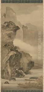 Ode to the Red Cliff by Tani Buncho