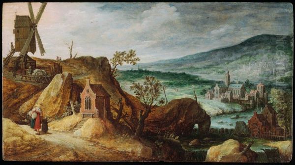 Landscape with Windmill and Wayside Chapel - view 1