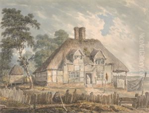 A Cottage near Southampton by Edward Dayes