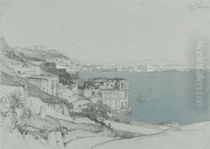 Naples from the Strada Nouva, Nov.26, 1830 by James Duffield Harding