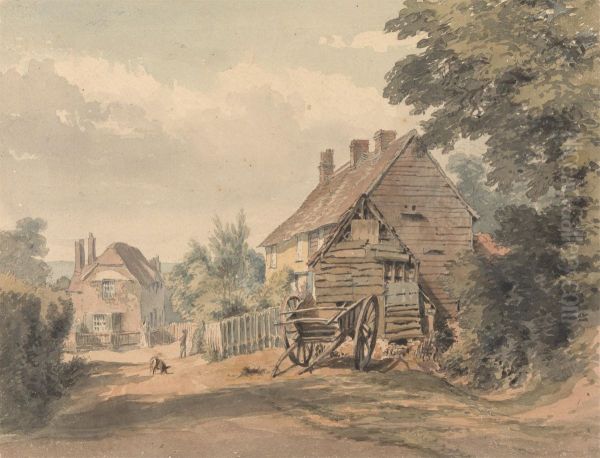 A Street in a Country Village - view 1