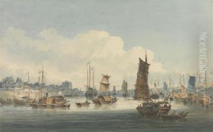 View Near the City of Tientsin