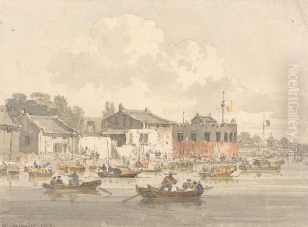 Fort Opposite the Factory, Canton - view 1