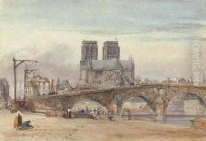 Notre Dame, Paris by William Callow