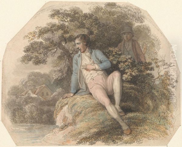 Figure in a Landscape - view 1