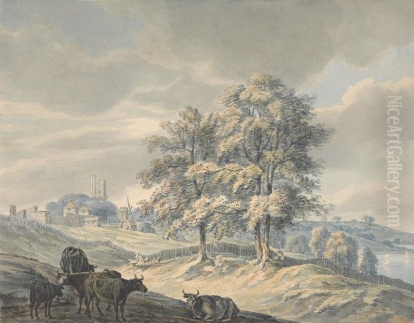 View looking towards St. Margaret's, Rochester, Kent - view 1