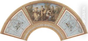 Design for a Fan by Angelica Kauffmann