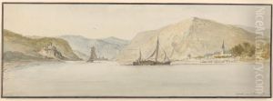 Lorch on the Rhine by Charles Gore