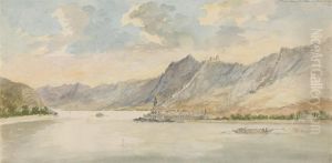 View of Durrenstein by Charles Gore