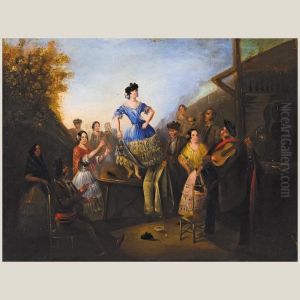Juerga Flamenca by Manuel Cabral Cabral y Aguado Bejarano